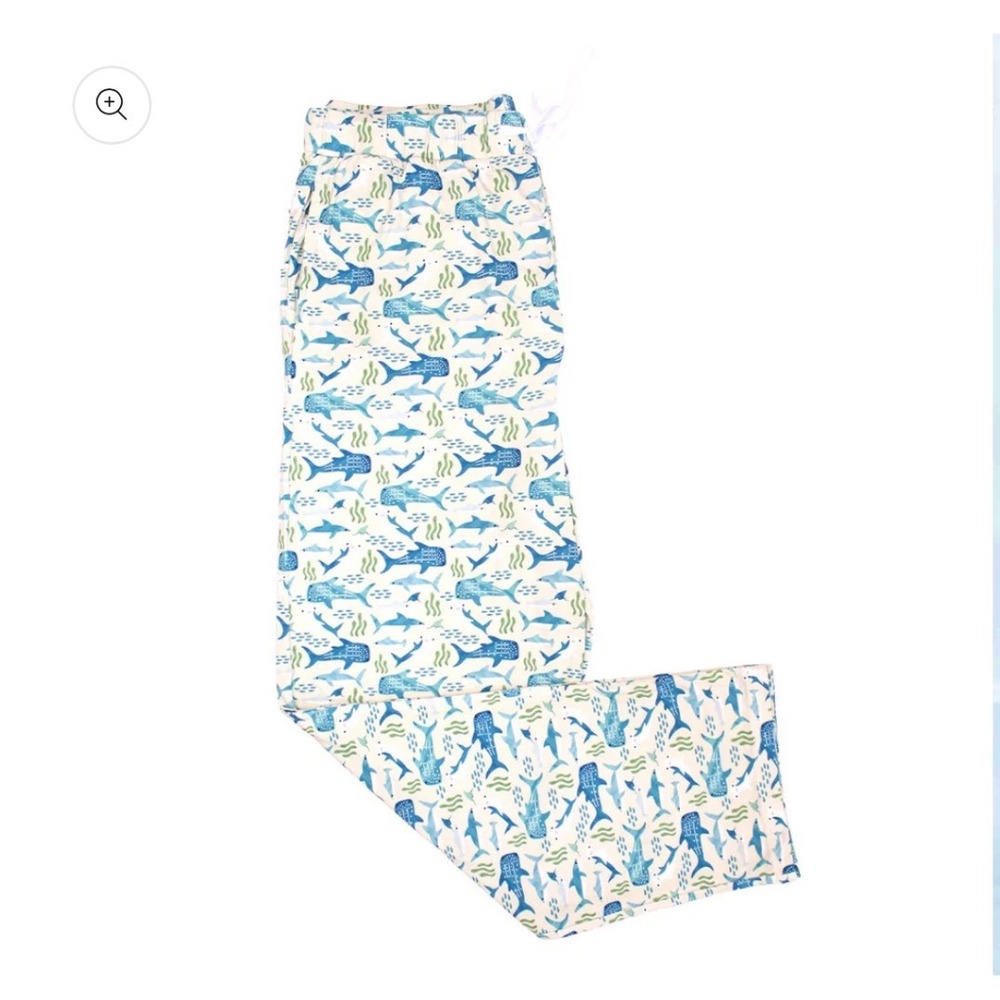 Emerson and Friends Shark Friends Bamboo Pajama Relaxed Pants Lounge Small NWT - Picture 12 of 12